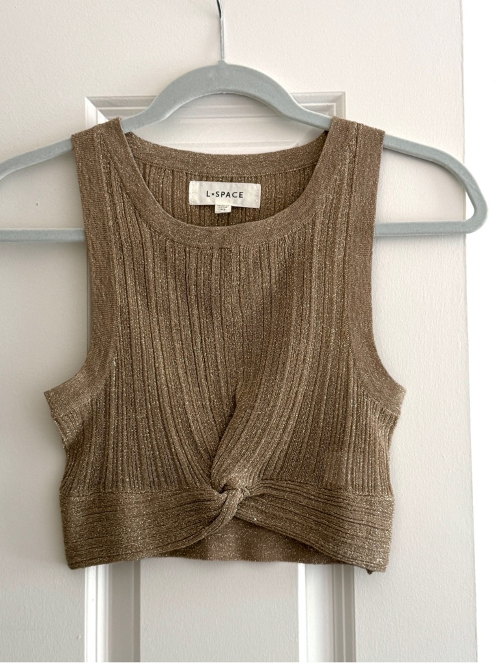 LSPACE Heart of Gold Tank in XS NWOT - Picture 3 of 6